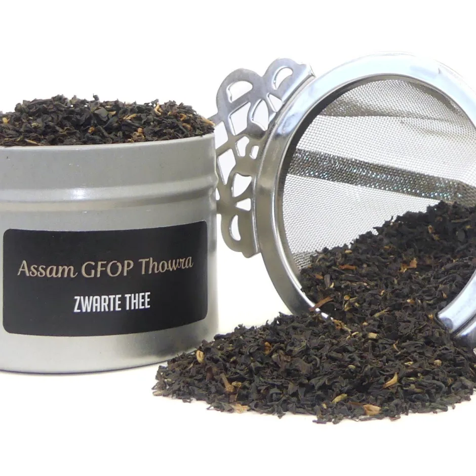 Clearance Assam GFOP Thowra - Zwarte thee Pure Thee