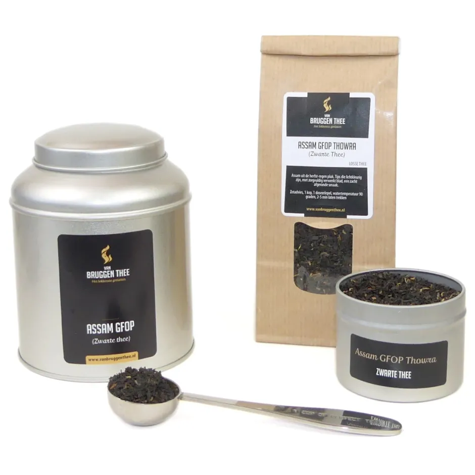 Clearance Assam GFOP Thowra - Zwarte thee Pure Thee