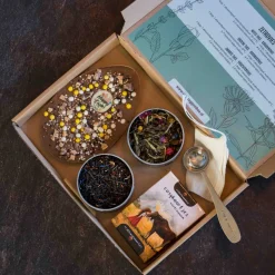 Outlet Brievenbuscadeau Paasverrassing thee, chocolade en cosy cards Bonbons En Candybars