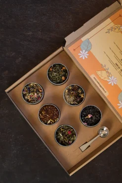 Discount Brievenbuspakket losse thee "Best wishes" Theepakket | Thee Gift Set