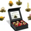 New Cadeauset: 6 theebloemen in magneetbox Theebloemen | Theepakket