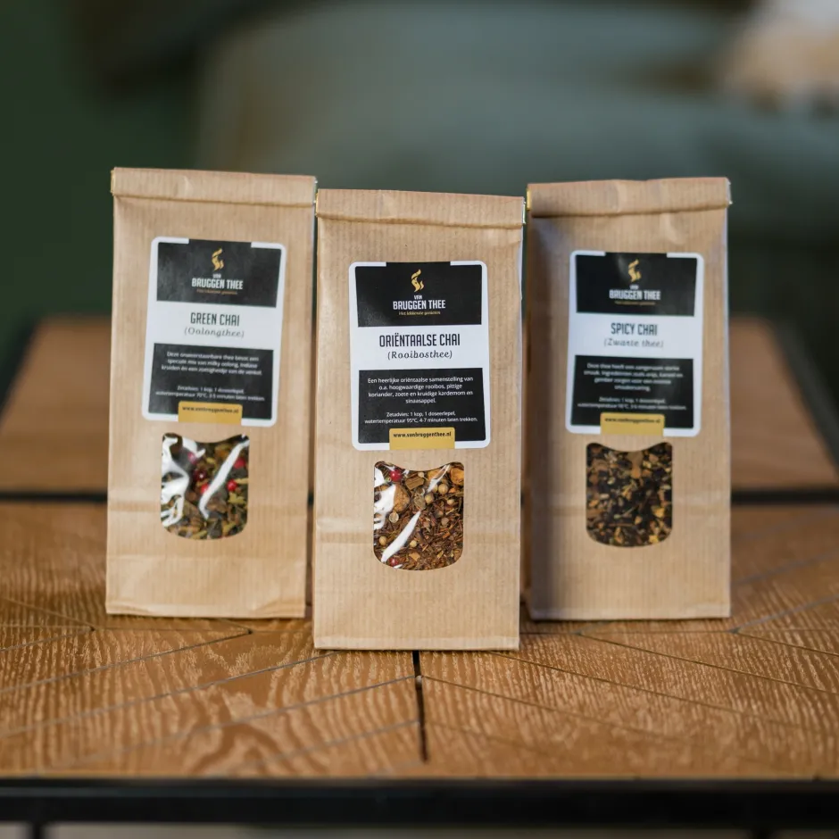New Chai thee - 3 soorten Theepakket | Chai Thee