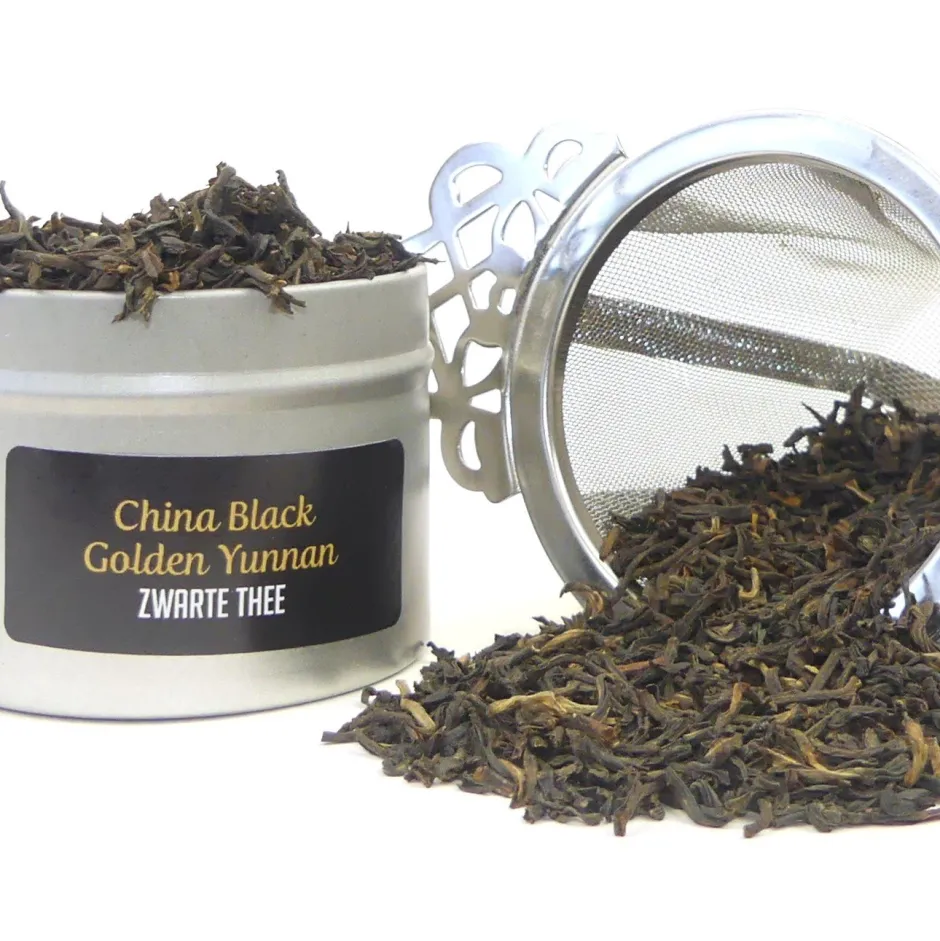 Hot China Black Golden Yunnan - Zwarte thee Pure Thee