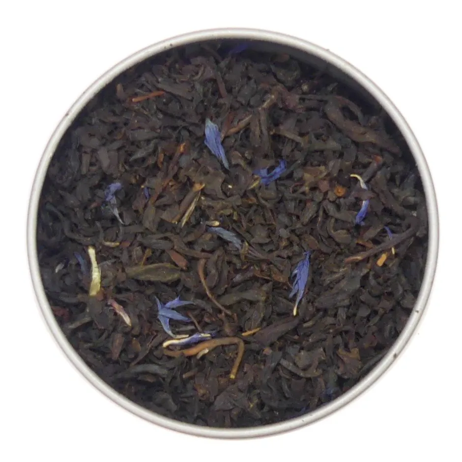 Sale Earl Grey Blue Flower losse zwarte thee Korenbloem Thee | Engelse Thee