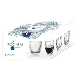 Outlet Espresso kopjes Troquet 10cl La Rochère Theeglas En Glaswerk