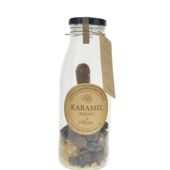 Hot Fles chocolademelk Karamel Zeezout Fles Chocolademelk
