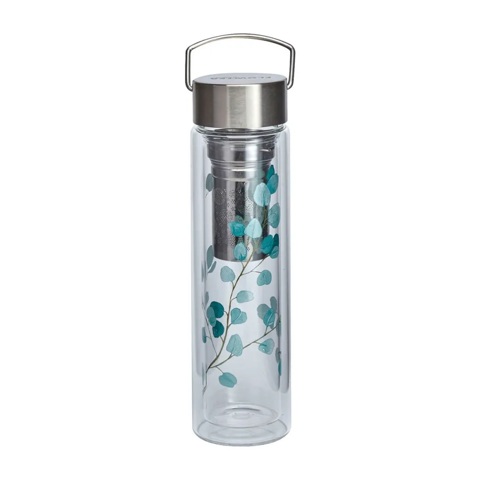 Hot Flow tea Thermosfles Eucalyptus Glazen Thermosflessen FlowTea