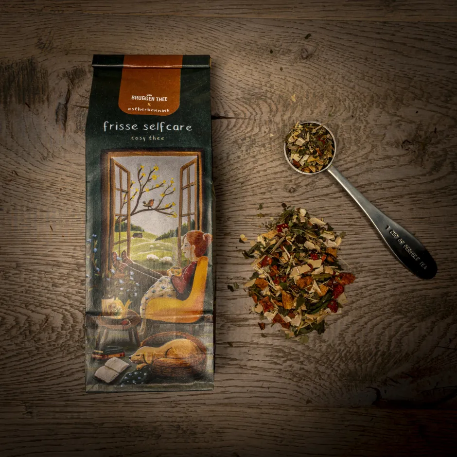 New 100 gram Frisse selfcare (kruidenthee) Esther Bennink Theepakket | Zomer Thee