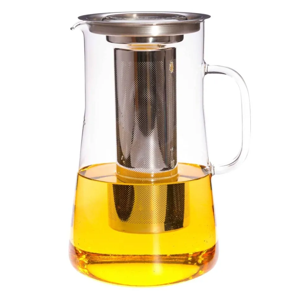 Hot Grote glazen theepot 2,5 liter Theepotten