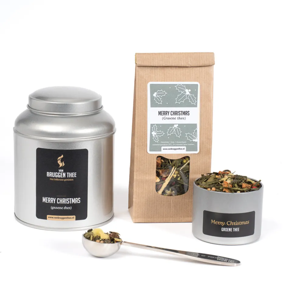Outlet Merry Christmas - Groene thee Rozenbottel Thee | Kerstthee
