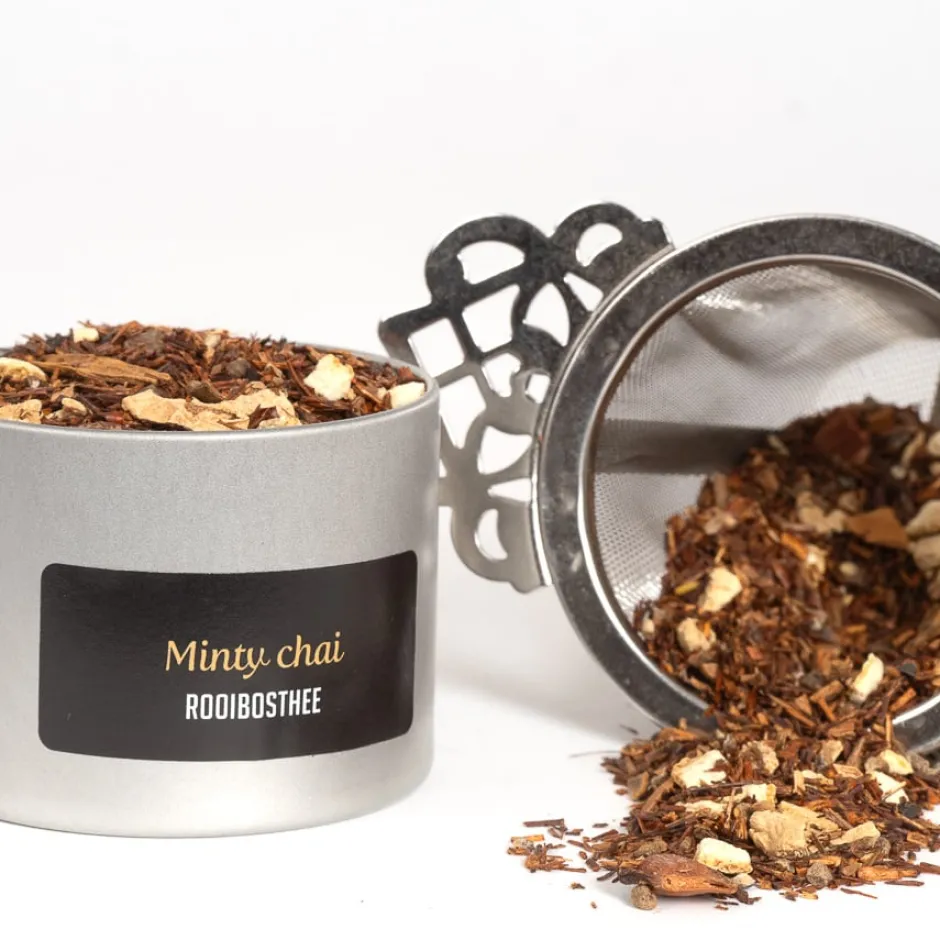 New Minty chai - Rooibosthee Cafeïnevrije / Theïne Vrije Thee | Chai Thee
