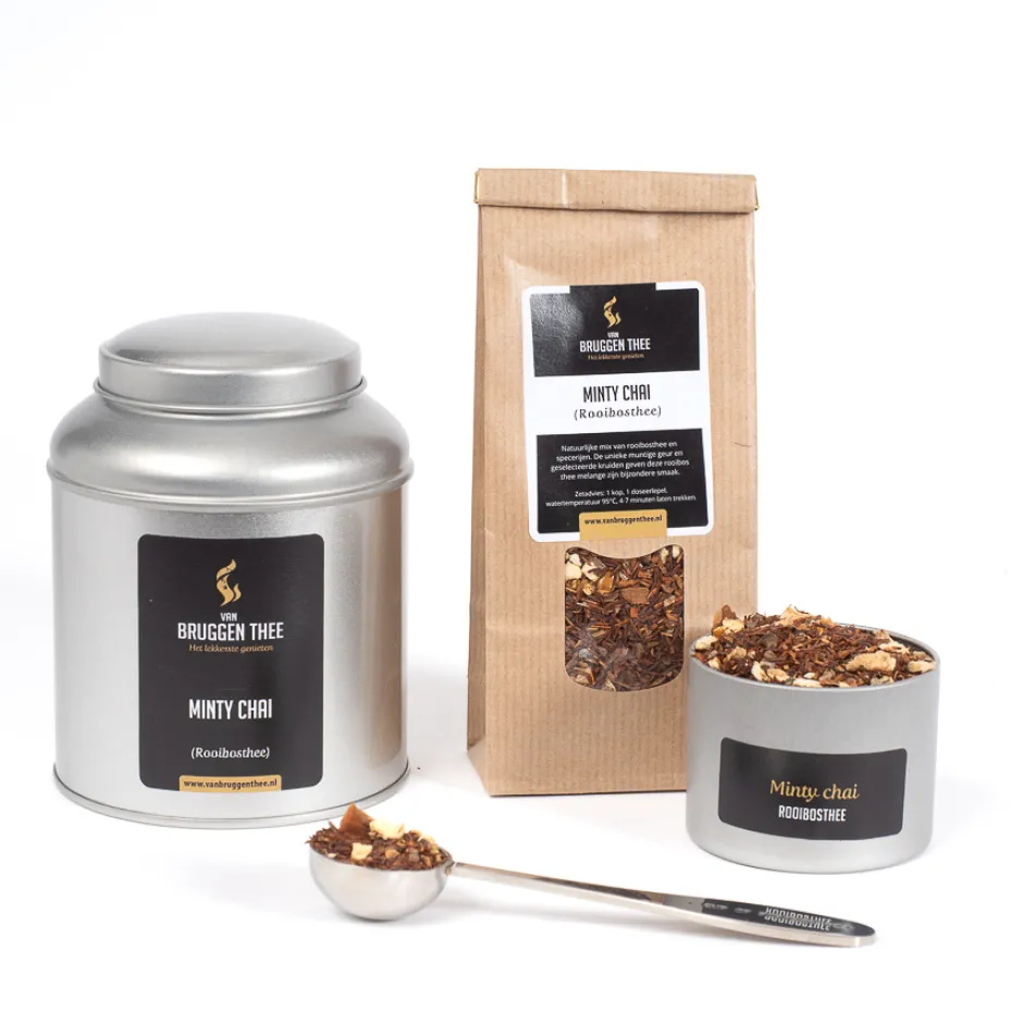 New Minty chai - Rooibosthee Cafeïnevrije / Theïne Vrije Thee | Chai Thee