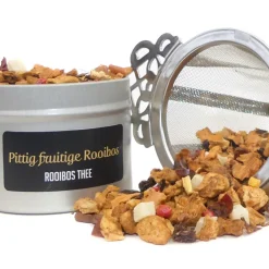 New Pittig Fruitige Rooibos - Rooibosthee Cafeïnevrije / Theïne Vrije Thee | Herfst Thee