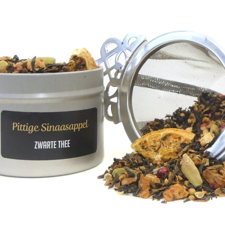 Clearance Pittige sinaasappel losse zwarte thee Kardemom Thee | Herfst Thee