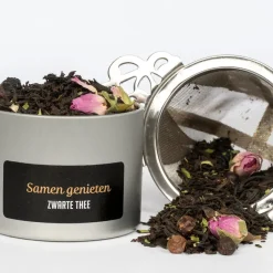 Hot Samen genieten -zwarte thee Rozenthee | Lente Thee