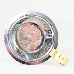 New Tea eve roze metal mok Teaeve Dubbelwandige Mokken