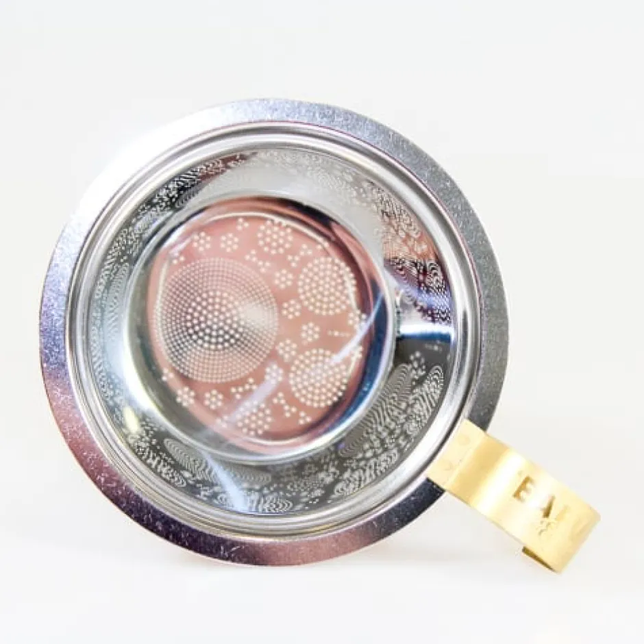 New Tea eve roze metal mok Teaeve Dubbelwandige Mokken