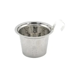 Discount TeaEve theebeker Komorebi - Wit Theebekers Met Zeef | Teaeve Dubbelwandige Mokken