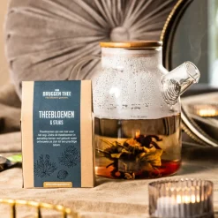 Hot Theebloemen mix van 6 smaken Theebloemen | Zomerse Thee Cadeaus