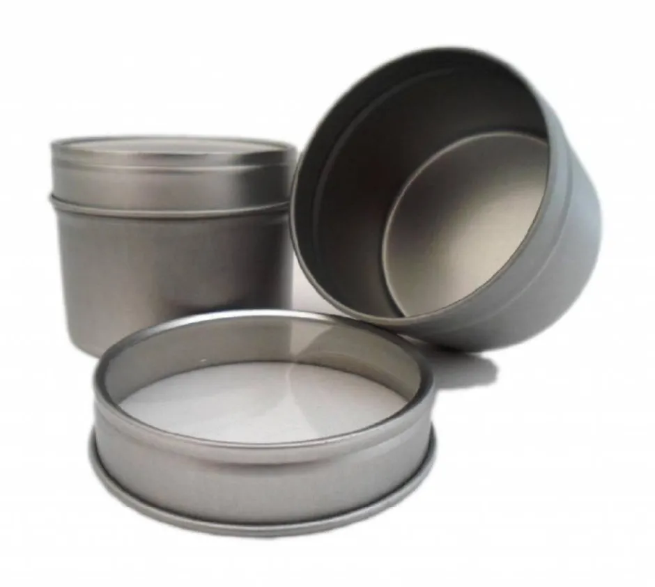 Online theeplank potjes met transparante deksel Blik Rond | Accessoires